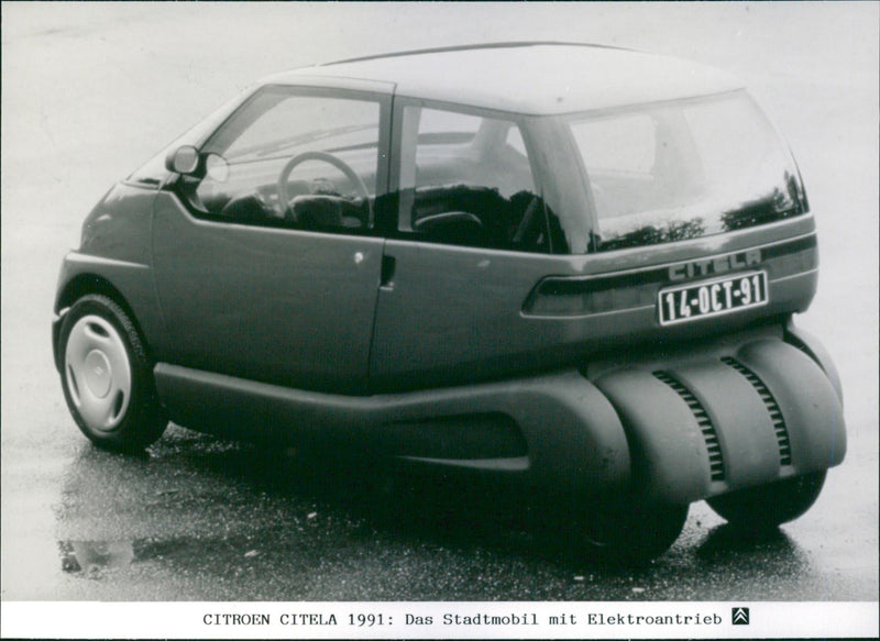 1991 Citroen Citela - Vintage Photograph