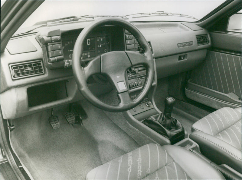 Audi Quattro 20 V - Vintage Photograph