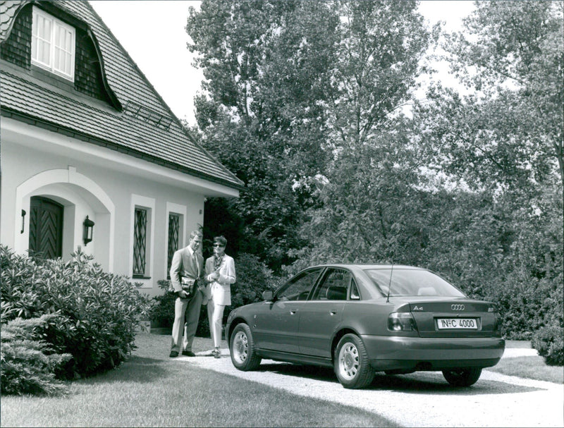 Audi A4 2.8 Quattro - Vintage Photograph