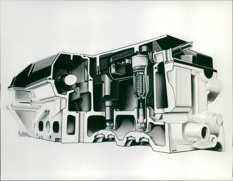 Saab DI - Vintage Photograph