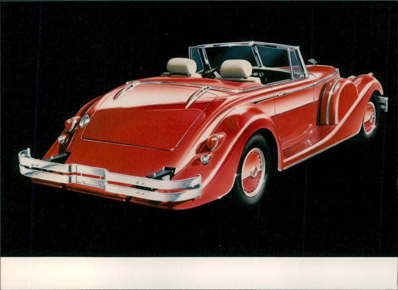 Bancroft Roadster - Vintage Photograph