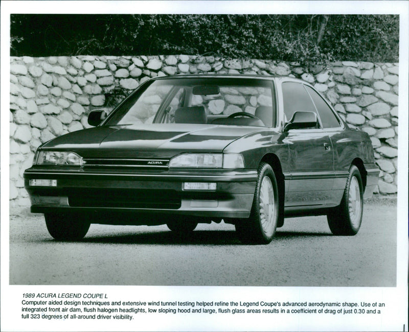 1989 Acura Legend Coupe L - Vintage Photograph
