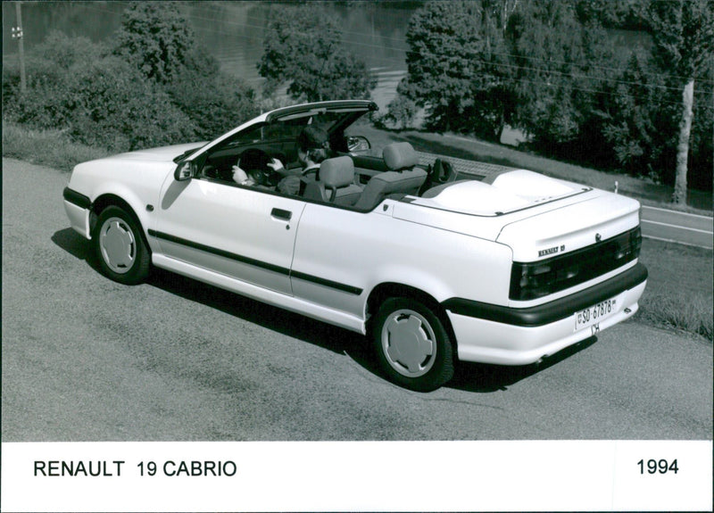 1994 Renault 19 Cabrio - Vintage Photograph