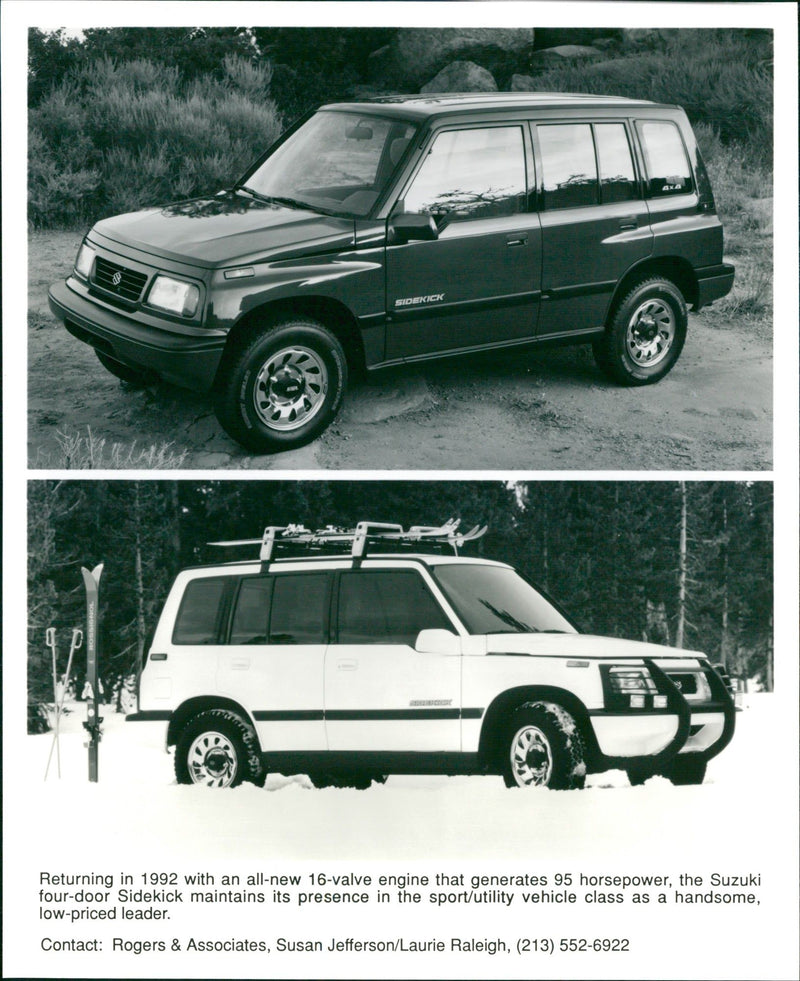 1992 Suzuki Sidekick - Vintage Photograph
