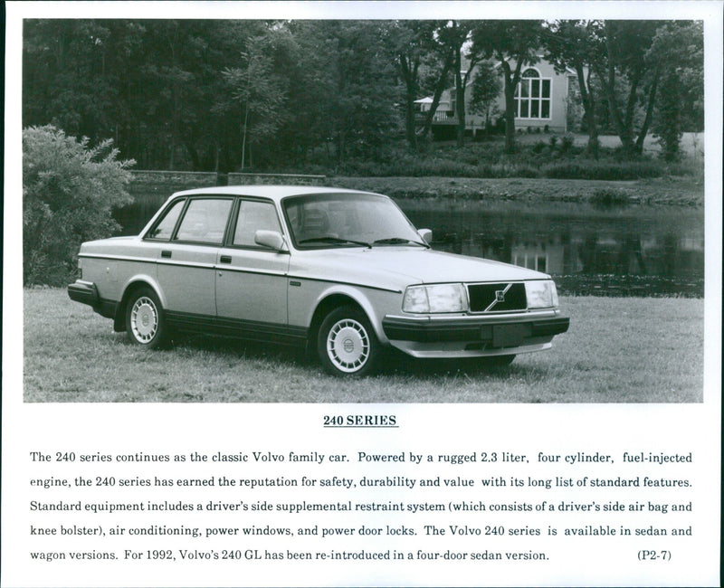 Volvo 240 Series - Vintage Photograph