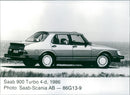 1986 Saab 900 Turbo 4-d - Vintage Photograph