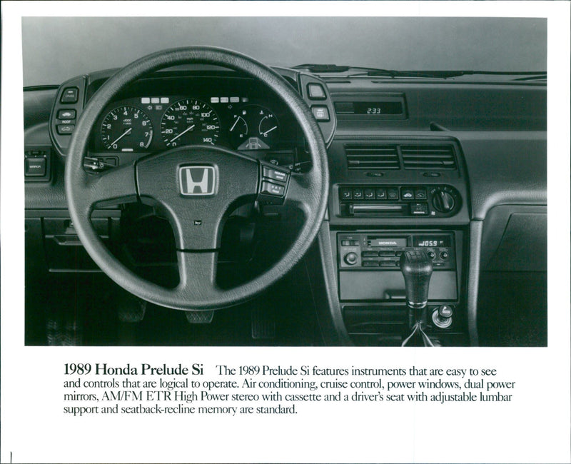 1989 Honda Prelude Si - Vintage Photograph