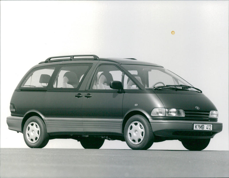 Toyota Previa - Vintage Photograph