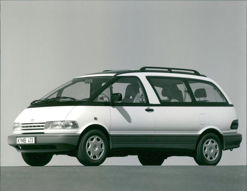 Toyota Previa - Vintage Photograph