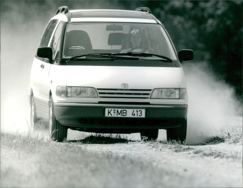 Toyota Previa - Vintage Photograph