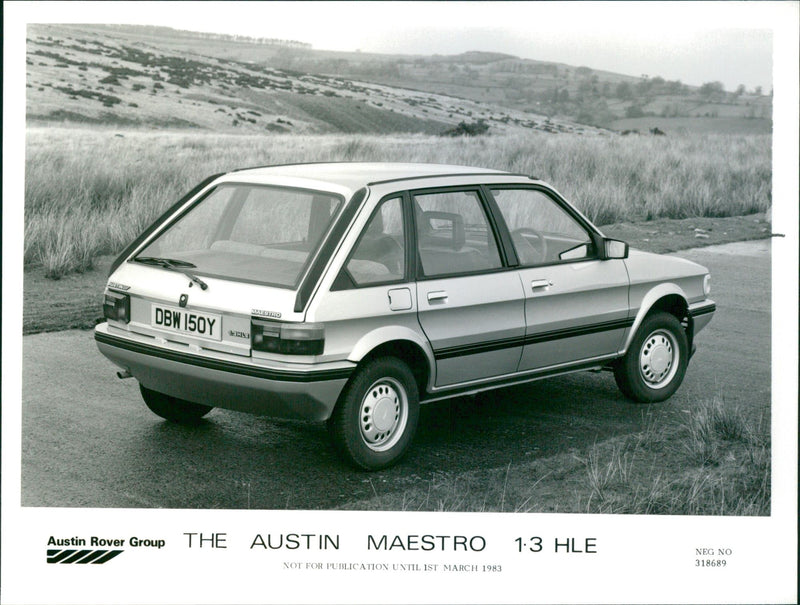 Austin Maestro 1.3 HLE - Vintage Photograph