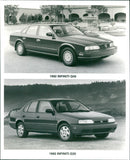 1992 Infiniti Q45 and 1992 Infiniti G20 - Vintage Photograph