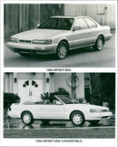 1992 Infiniti M30 and 1992 Infiniti M30 Convertible - Vintage Photograph