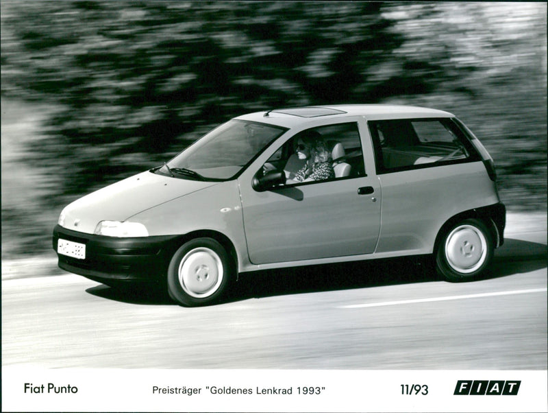 Fiat Punto '93 - Vintage Photograph