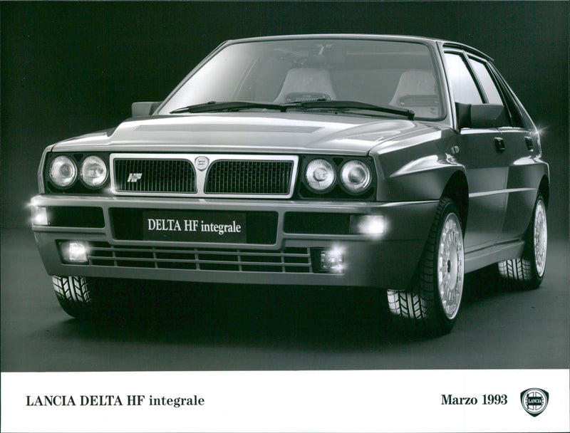 Lancia Delta HF integrale - Vintage Photograph