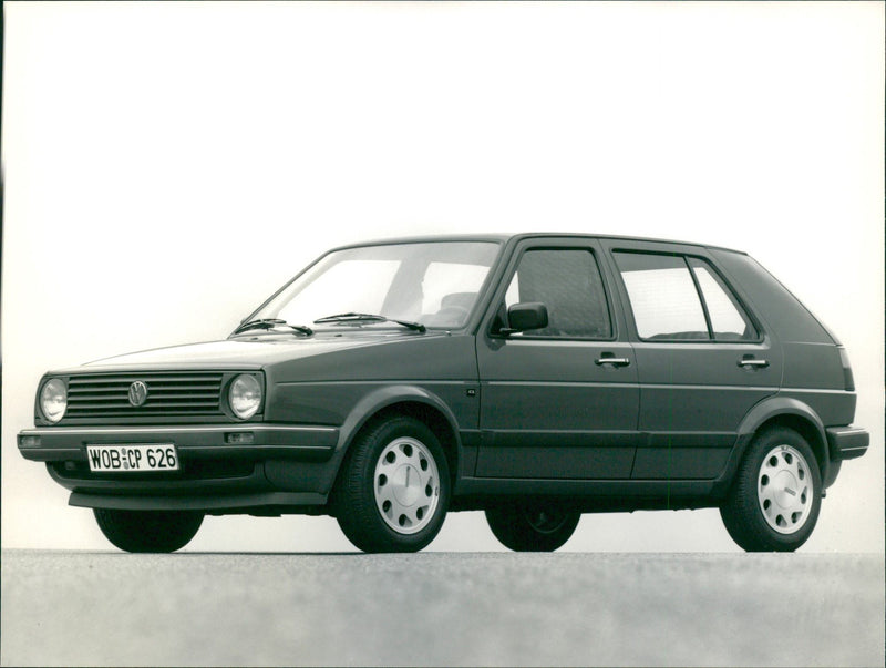 1989 Volkswagen Golf CL - Vintage Photograph