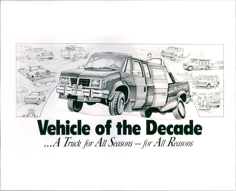 Vehicle of the Decade - Vintage Photograph
