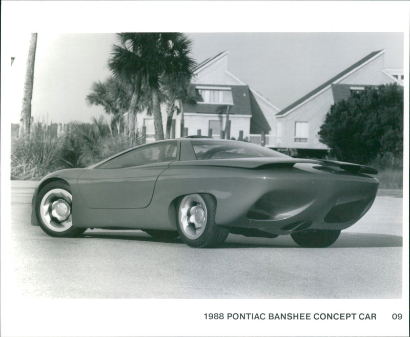1988 Pontiac Banshee Concept Car - Vintage Photograph
