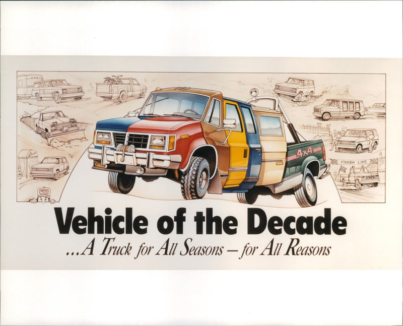 Vehicle of the Decade - Vintage Photograph