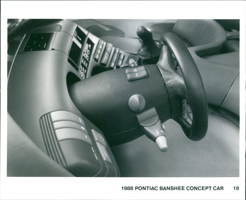 1988 Pontiac Banshee Concept Car - Vintage Photograph
