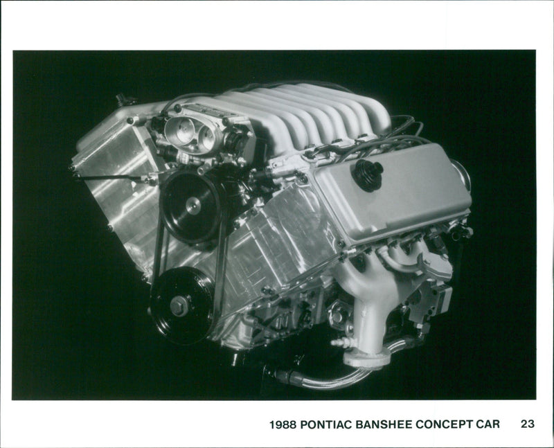 1988 Pontiac Banshee Concept Car - Vintage Photograph