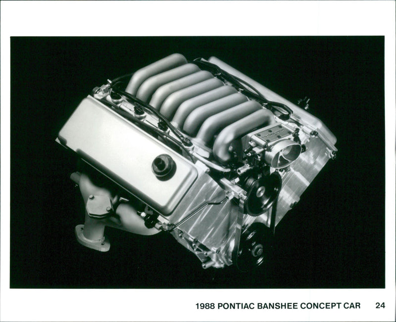1988 Pontiac Banshee Concept Car - Vintage Photograph