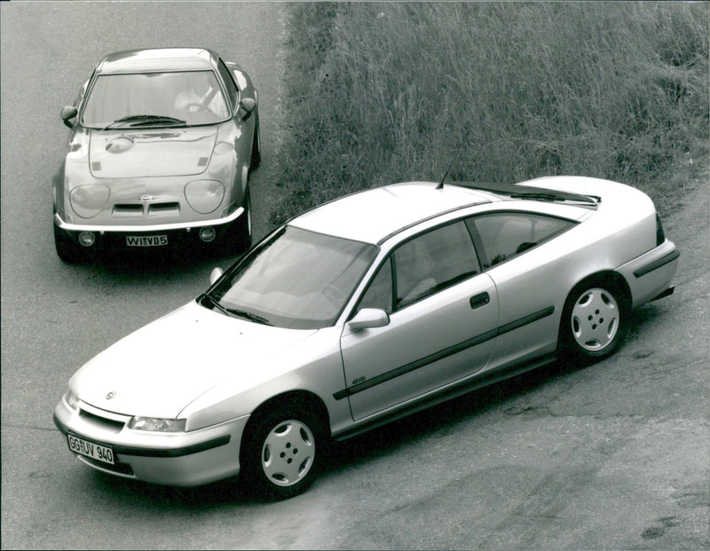 Opel Calibra 1989 - Vintage Photograph