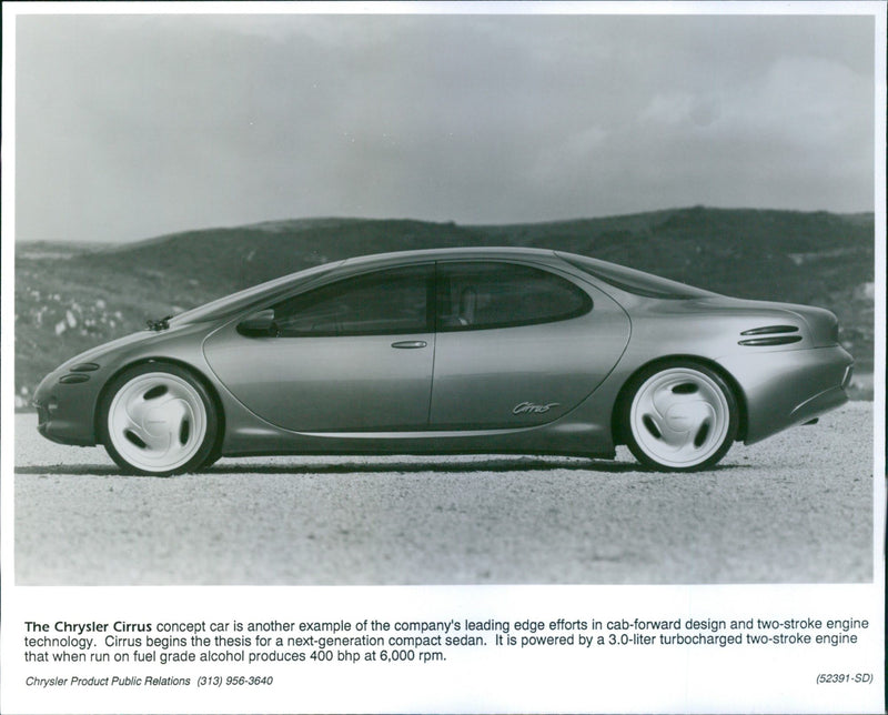 The Chrysler Cirrus - Vintage Photograph