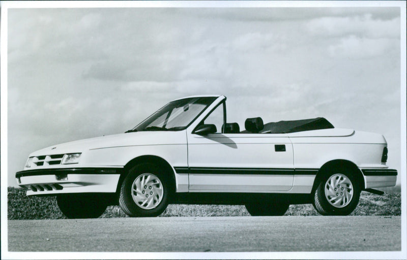 1992 Dodge Shadow Convertible - Vintage Photograph