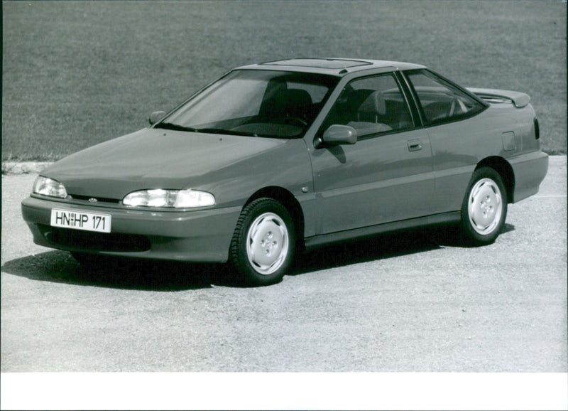 1994 Hyundai Scoupe - Vintage Photograph