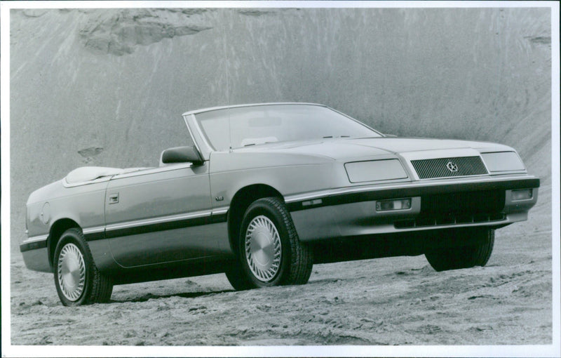 1992 Chrysler Lebaron LX Convertible - Vintage Photograph