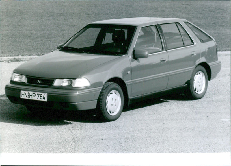 1994 Hyundai Pony - Vintage Photograph