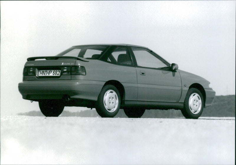 1994 Hyundai Scoupe - Vintage Photograph