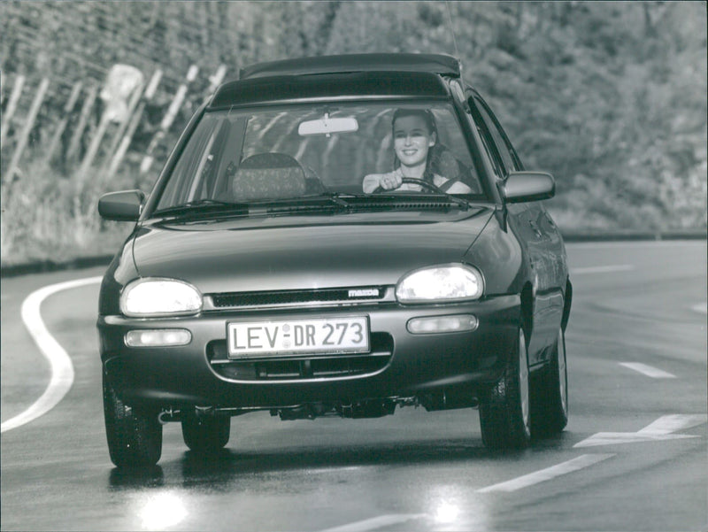 1993 Mazda 121 - Vintage Photograph