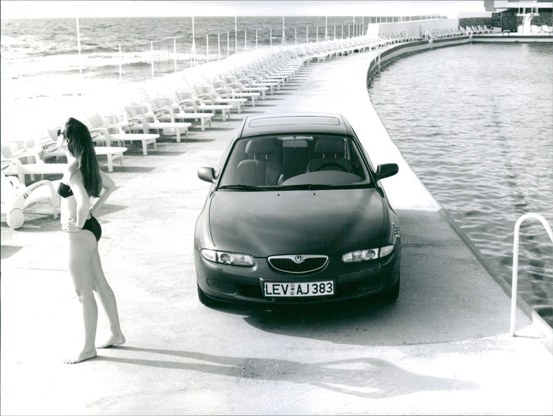 1993 Mazda Xedos 6 - Vintage Photograph