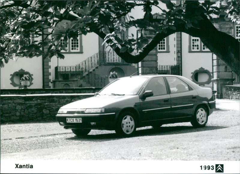 1993 Citroen Xantia - Vintage Photograph