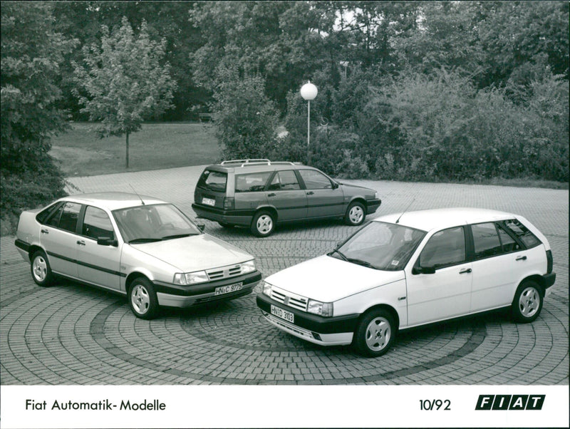 Fiat automatic models - Vintage Photograph