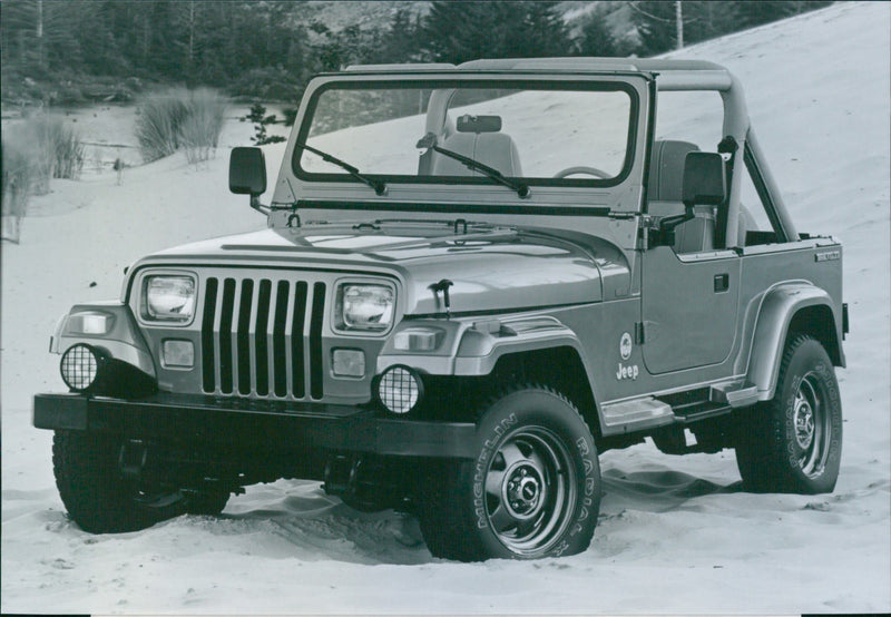 1988 Jeep Wrangler Sahara - Vintage Photograph