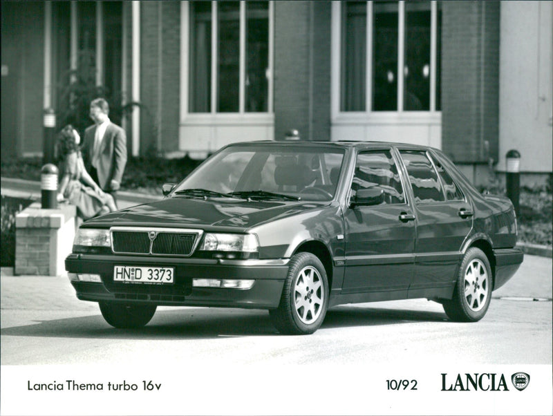 Lancia Thema turbo 16v - Vintage Photograph
