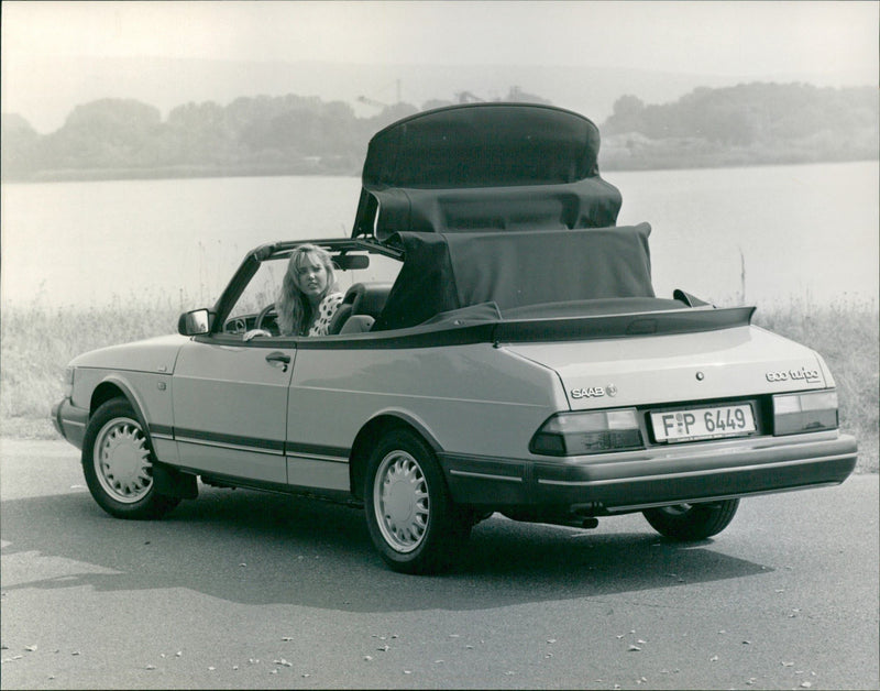 1992 Saab 900 Turbo 16 Cabriolet - Vintage Photograph
