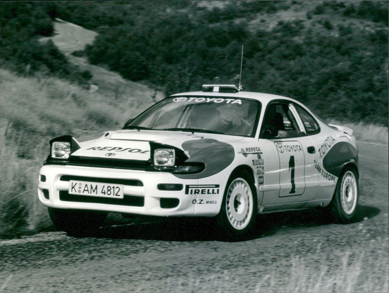1991 Toyota Celica Turbo 4WD - Vintage Photograph