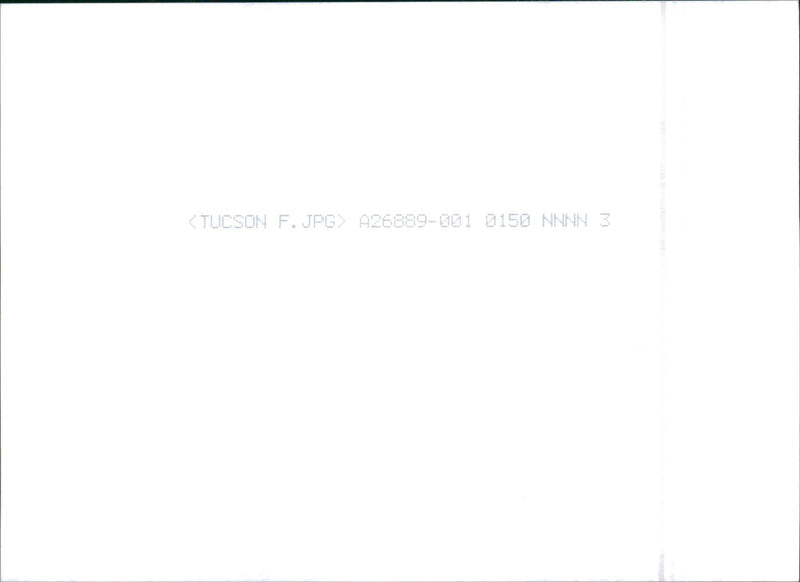 Hyundai Tucson - Vintage Photograph