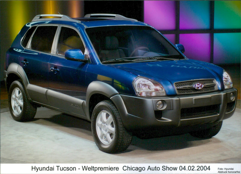Hyundai Tucson - Vintage Photograph