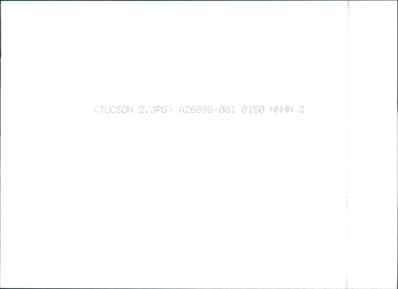 Hyundai Tucson - Vintage Photograph