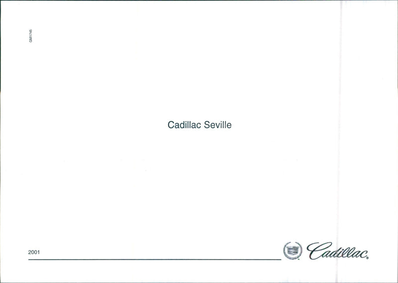 2001 Cadillac Seville - Vintage Photograph