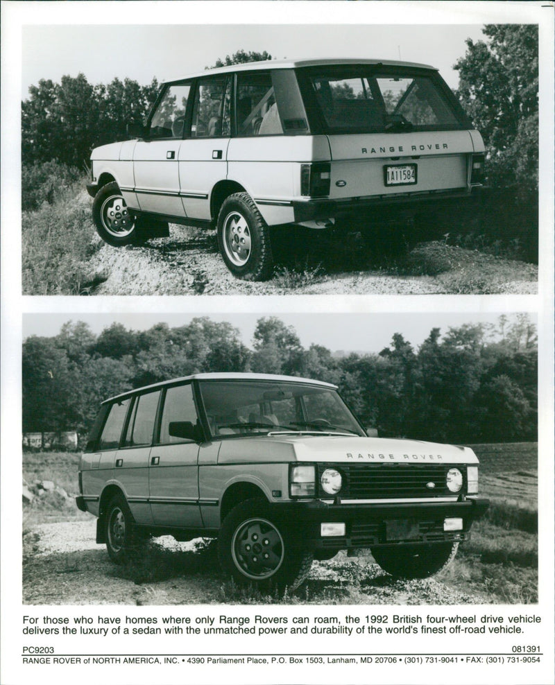 Range Rover - Vintage Photograph