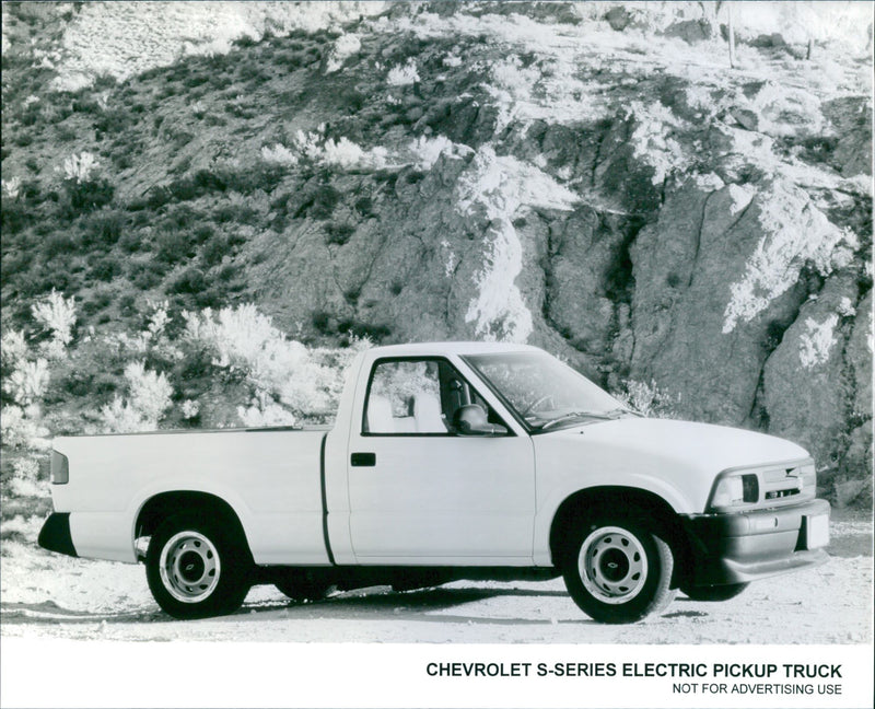 Chevrolet S-Series Electric Pickup Truck - Vintage Photograph