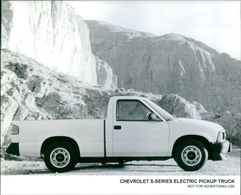Chevrolet S-Series Electric Pickup Truck - Vintage Photograph