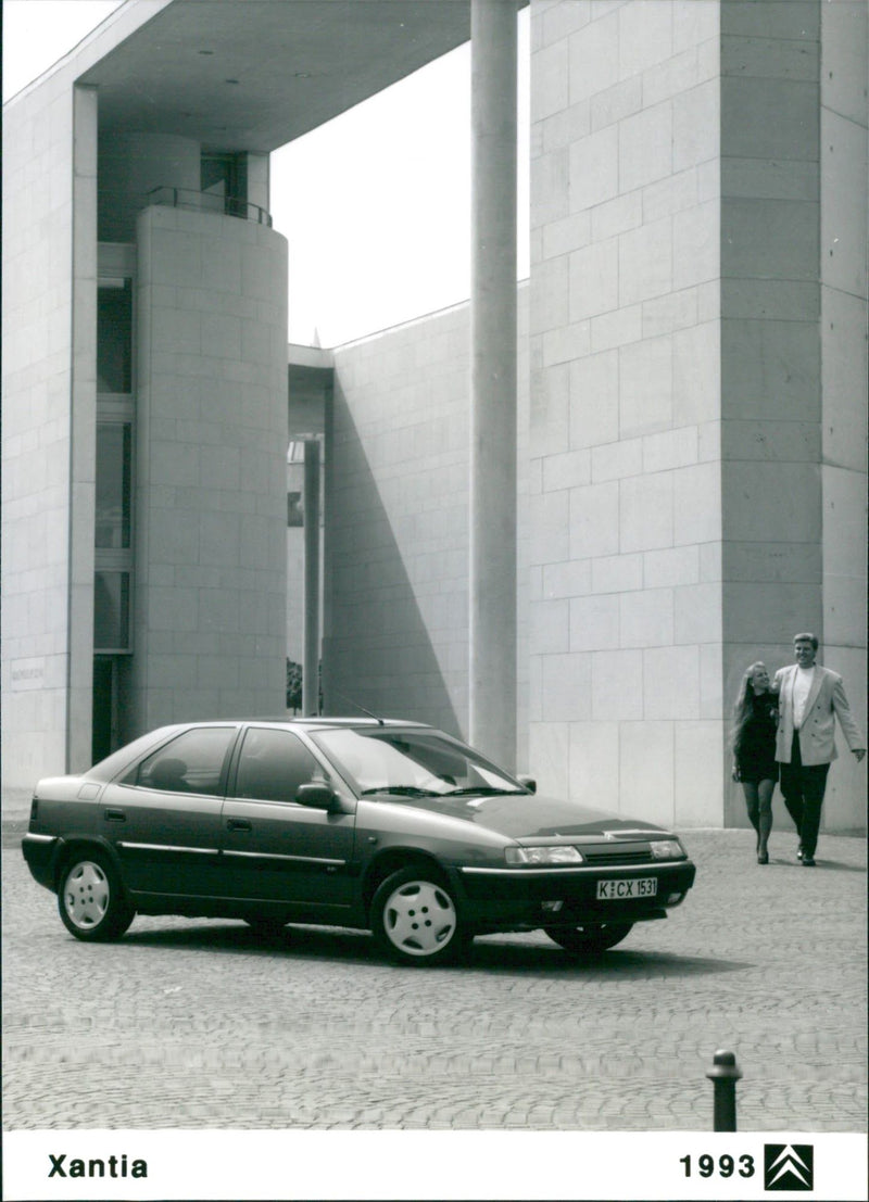 1993 Citroen Xantia - Vintage Photograph