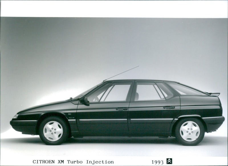 1993 Citroen XM Turbo Injection - Vintage Photograph